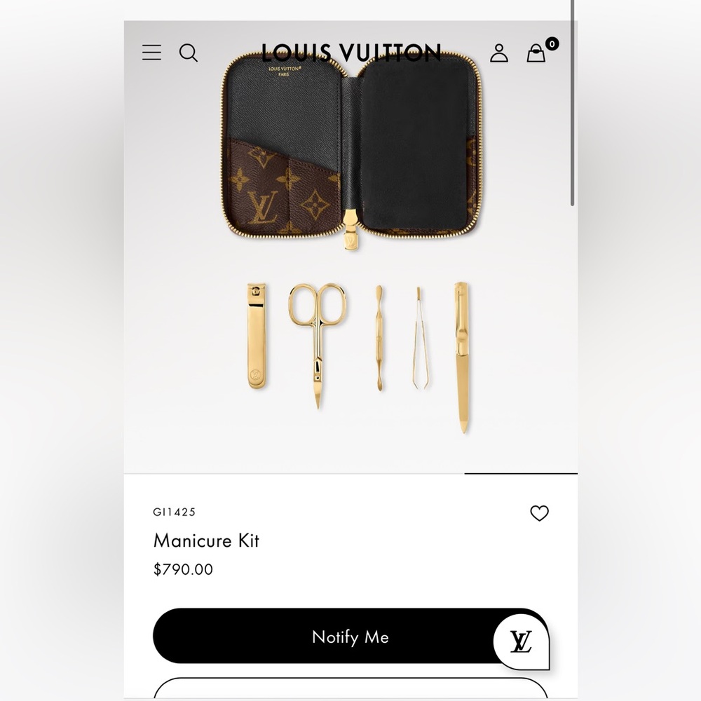 Louis Vuitton Manicure Kit